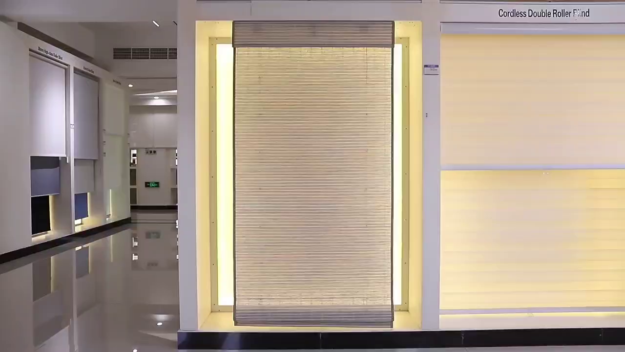 Evercurtain woven wood shades