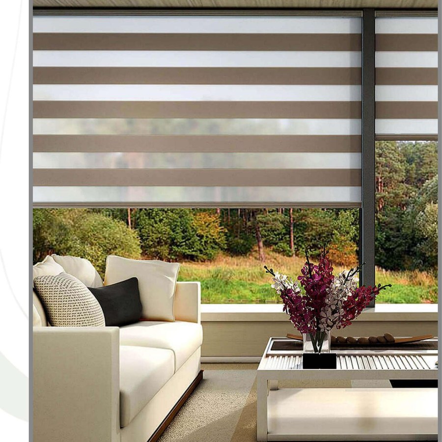 Evercurtain zebra blackout option